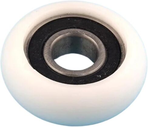 10pcs Plastic Coated Bearing 15 * 49 * 18mm 6202-2RS POM Deep Groove Bearing Pulleys in Saudi Arabia