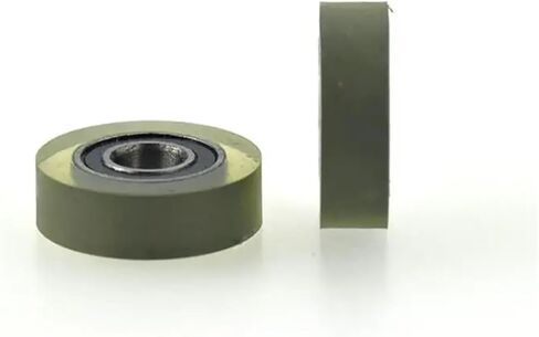 10pcs/50pcs 5 * 16 * 5mm Polyurethane PU 685-2RS Low Noise Deep Groove Bearing Pulleys Friction Pulley(50pcs) in Saudi Arabia