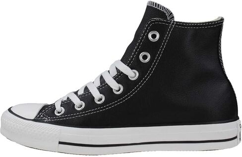 Chuck Taylor All Star Canvas High Top, Black/White, 13.5 Women/11.5 Men in Saudi Arabia