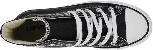Chuck Taylor All Star Canvas High Top, Black/White, 13.5 Women/11.5 Men in Saudi Arabia