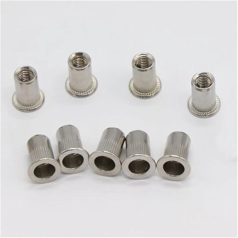 304 Stainless Steel Carbon Steel Aluminum Flat Countersunk Head Rivet Nut Insert Rivnut Nutsert(M10) in Saudi Arabia