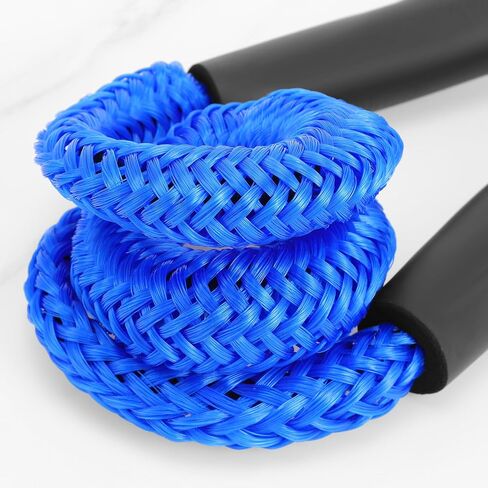 4 ft Bungee Dock Lines for Boats - 2 PCS Boat Bungee Dock Lines, Marine Mooring Rope Accessory, Ideal Boating Gift, Perfect for Kayak, Jet Ski, Pontoon, Canoe, Power Boat, Wave Runner, Dinghy (Blue) in Saudi Arabia