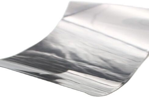 Titanium Foil Sheet,Titanium Foil Shim Plate GR1 0.01mm 0.03mm 0.05mm 0.1mm 0.2mm 0.01x115x100mm 0.03x120x100mm 0.05x150x100mm 0.1x100x100mm Weld Sheet(0.1x100x500mm)(0.01x115x100mm) in Kuwait