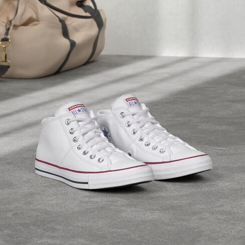 Converse Women's Chuck Taylor All Star Madison Mid Top Sneaker, Black/Black/White, 9.5 M US in Saudi Arabia