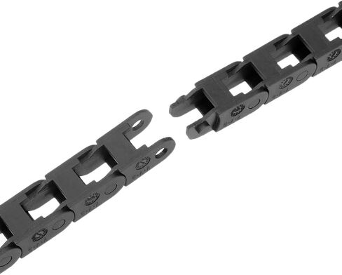 R15 7x7mm L1M نوع حاملة كبل سحب سلسلة السحب مع موصلات نهائية لأدوات جهاز التوجيه CNC الكهربائية in Saudi Arabia