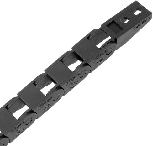R15 7x7mm L1M نوع حاملة كبل سحب سلسلة السحب مع موصلات نهائية لأدوات جهاز التوجيه CNC الكهربائية in Saudi Arabia