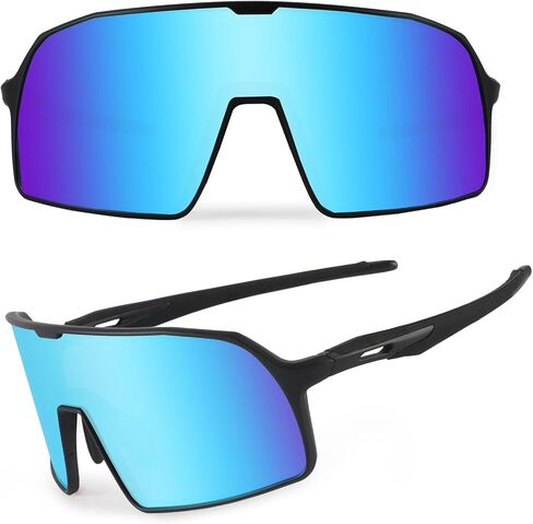 Ukoly Cycling Glasses Running Baseball Fishing Golf Sunglasses For Men Women,Sports Sunglasses HD Lens UV400coating 650 in Kuwait