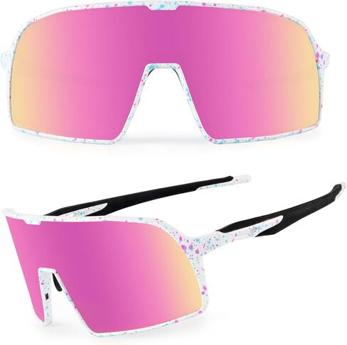 نظارات ركوب الدراجات في UKOLY التي تعمل على صيد البيسبول في صيد الأسماك النظارات الشمسية للرجال ، ونظارات شمسية رياضية HD UV400COATING 650 in Kuwait