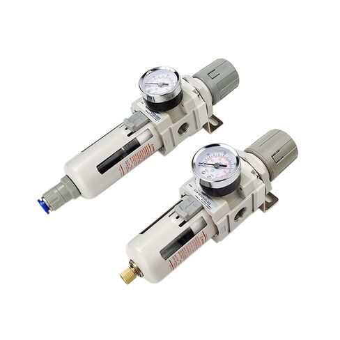 AW3000-03 Air Oil Water Seperator Filter G3/8 '' Air Pressure Controller Filter Pneumatic Compressor Filter (AW3000-03COPPER ، Automatic) in Kuwait