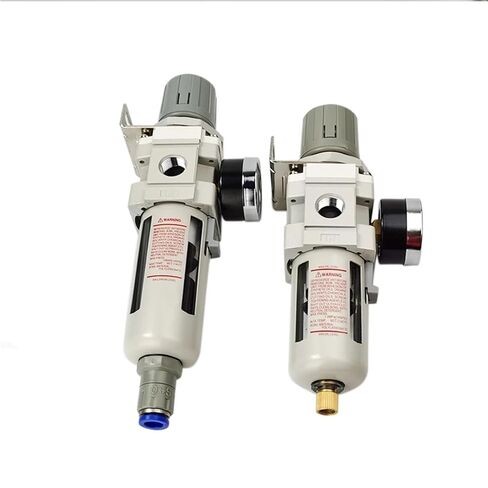 AW3000-03 Air Oil Water Seperator Filter G3/8 '' Air Pressure Controller Filter Pneumatic Compressor Filter (AW3000-03COPPER ، Automatic) in Kuwait