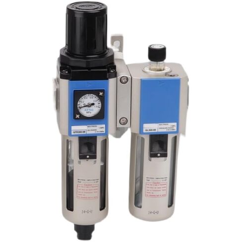 Two-Way Fitting GFR Pressure Regulating Filter GL Oil Mist Filter GR Pneumatic Pressure Regulating Valve(GF200-08) in Kuwait