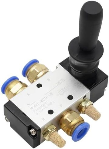 3/2 5/2 طريقة رافعة يدوية الهواء الهوائية تعمل بالسيطرة الدليل 2 5 5 PORT PUSH-PULL 3H210-08 3H310-10 3H410-15 (3H410-15 ، مع تركيب 12 مم) in Saudi Arabia