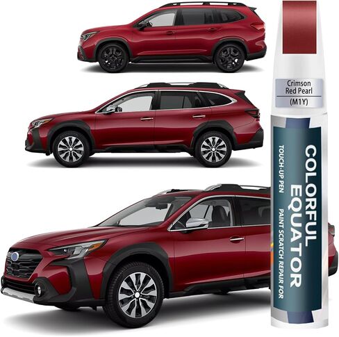 Crystal White Pearl(K1X) Touch Up Paint Compatible with SUBARU, Car Paint Pen Scratch Repair Two-In-One Touch Up Paint, Premium Car Scratch Remover for Deep Scratches in Saudi Arabia