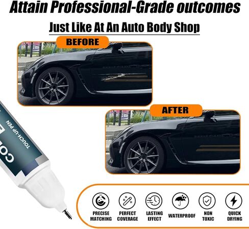 Crystal White Pearl(K1X) Touch Up Paint Compatible with SUBARU, Car Paint Pen Scratch Repair Two-In-One Touch Up Paint, Premium Car Scratch Remover for Deep Scratches in Saudi Arabia