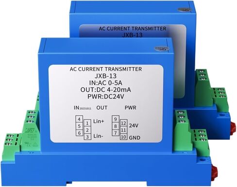 جهاز إرسال المحول الحالي AC/DC 0-10A 4-20MA إلى 0-10 فولت إلى RS485 DC 24V قاعة المستشعر الحالي استجابة استجابة سريعة (AC 0-6A) in Kuwait