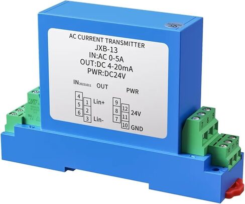 جهاز إرسال المحول الحالي AC/DC 0-10A 4-20MA إلى 0-10 فولت إلى RS485 DC 24V قاعة المستشعر الحالي استجابة استجابة سريعة (AC 0-6A) in Kuwait