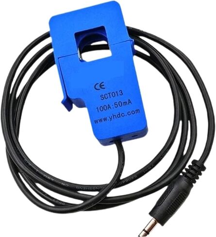 SCT-013 0-100A Open Close Current Transformer SCT013 Non-invasive 10A/20A AC Sensor 33MA/50A/60A Split core Current transfo(100A 1V) in Saudi Arabia