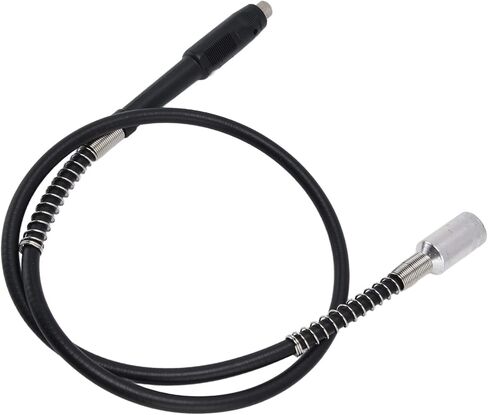 42in Electric Grinder Flexible Shaft, Tool Attachment with 3 Chucks, PVC Handle for Power Drill Precision Engraving in Saudi Arabia