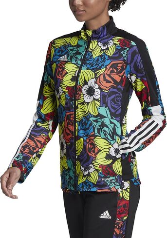 adidas,TIRO JACKET FLOWER WOMEN,multicolor,S/P in Saudi Arabia