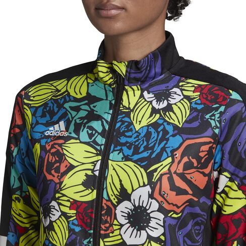 adidas,TIRO JACKET FLOWER WOMEN,multicolor,S/P in Saudi Arabia