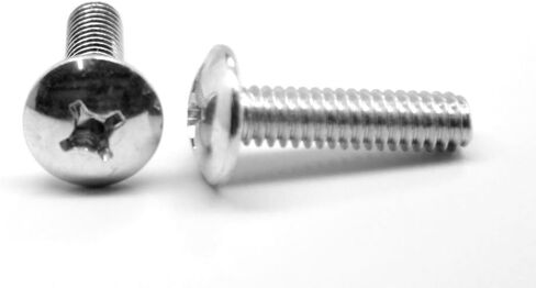 #10-32 x 7/8" (FT) Fine Thread Machine Screw Phillips Truss Head Stainless Steel 18-8 Pk 2000 in Saudi Arabia