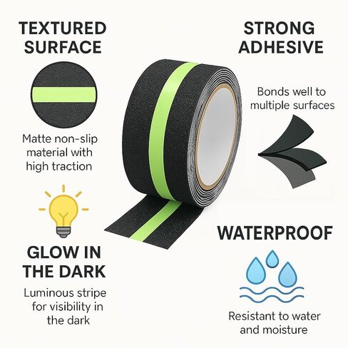 توهج في شريط الانزلاق المظلم in Kuwait