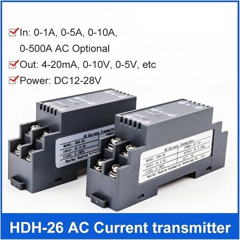 0-1000V DC جهاز إرسال جهد الجهد الصغير محول جهد جهد الجهد AC (12VDC Power ، 0-300V DC INPUT_4-20MA OUTPUT) in Kuwait