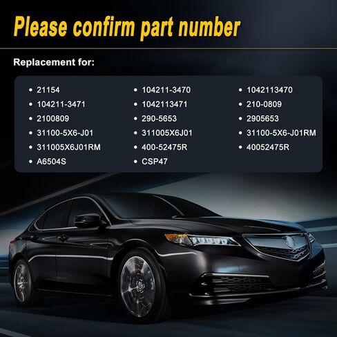 المولد لـ Accord 2.4L 2013-2017 ، متوافق مع 311005A2A02 ، 11145 ، 214489 in Saudi Arabia