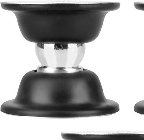 3Pcs RV Door Catches Doors Stop Protection Shock Absorption Baggage Door Holders for Hotel Vehicle Campers Yachts Bathroom, Black in Kuwait