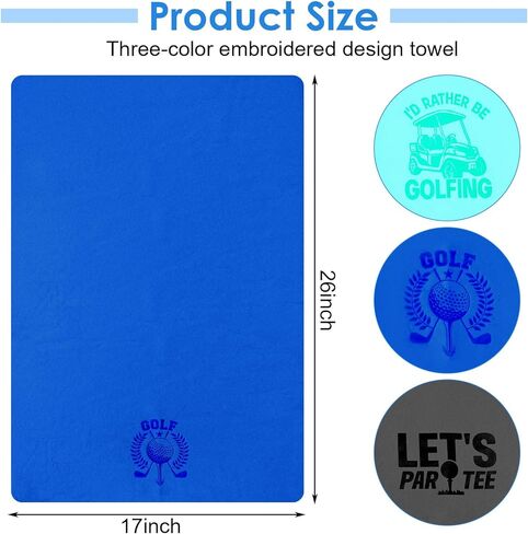 3 PCS مناشف تبريد الجولف للعنق والوجه 17 "× 26" PVA التبريد المنشفة العرق القابلة للتنفس وسرعة الجافة الفائقة الرياضة الباردة لخرق الجو الساخنة جولف ملاعب التخييم الجري في صالة الألعاب الرياضية الهدايا in Kuwait