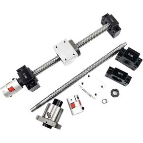 آلة التحكم في الكرة المزدوجة الجوز 2PCS HGR15+4PCS HGW15CC+DSG12H L300-1000MM+XB+1 SET SFU1204 BALL SCREW للجزء (650 مم) in Saudi Arabia