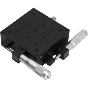 XY Cross Roller Linear Stages, Manual Fine Tuning Stage with Micrometer, for Linear Guide Sliding Track, Suitable for Laboratory Accuracy Inspection in Saudi Arabia