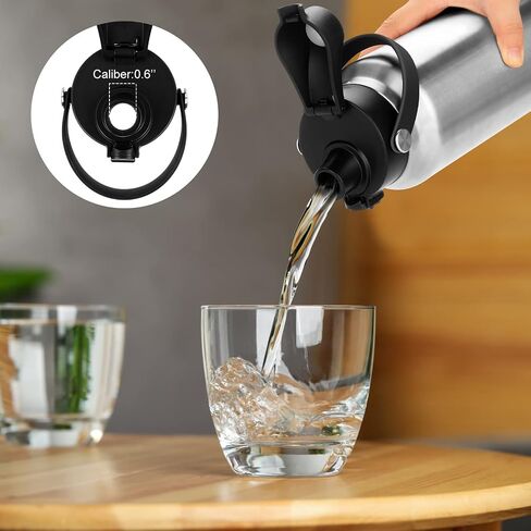 SPOUT LID لزجاجة yeti Rambler ، BPA Free ، Cap chug المثالي لـ Yeti ، يناسب 66 36 36 64 أوقية ، أغطية بديلة مع زر الضغط والقفل in Kuwait