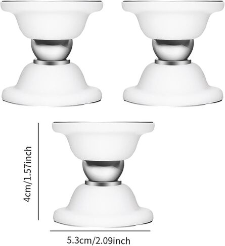 3Pcs RV Door Catches Doors Stop Protection Shock Absorption Baggage Door Holders for Hotel Vehicle Campers Yachts Bathroom, Black in Kuwait