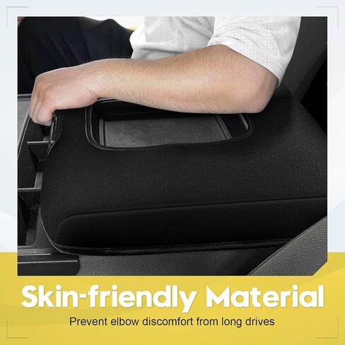 FIILINES Center Console Cover for 2019 2020 2021 2022 2023 2024 2025 Toyota RAV4,Armrest Cover Cushion Pad for Toyota RAV4 Accessories PU Leather Armrest Seat Box Protector in Saudi Arabia