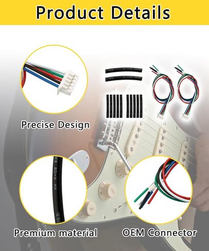 2pcs Guitar Pickup Quick Connectors Adapters Fits for Gibson 5 Wire PCB Control Boards.Guitar Pickup Connector Plug in Saudi Arabia