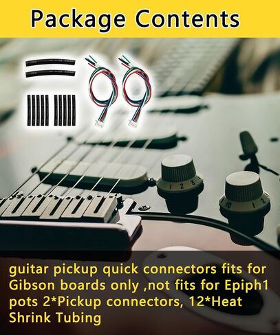2pcs Guitar Pickup Quick Connectors Adapters Fits for Gibson 5 Wire PCB Control Boards.Guitar Pickup Connector Plug in Saudi Arabia