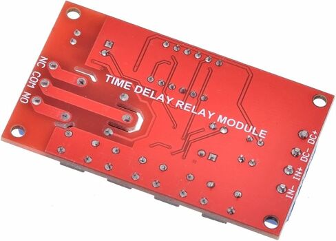DC 5V 12V 24V 10A قابلة للتعديل الوقت للتأخير وحدة ترحيل LED توقيت الرقم الرقمي توقيت توقيت تأخير التبديل التبديل التبديل التبديل (اللون: ONECOLOR) in Kuwait