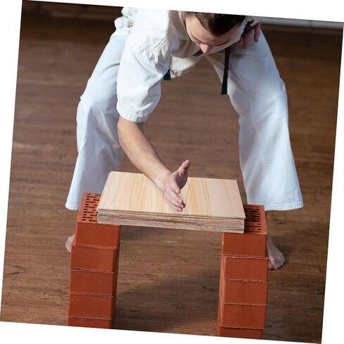 Toyvian 10Pcs Taekwondo Breaking Planks Versatile Martial Arts Training Boards for Karate Practice Performance Durable and Odorless for Taekwondo Thai Boxing in Saudi Arabia