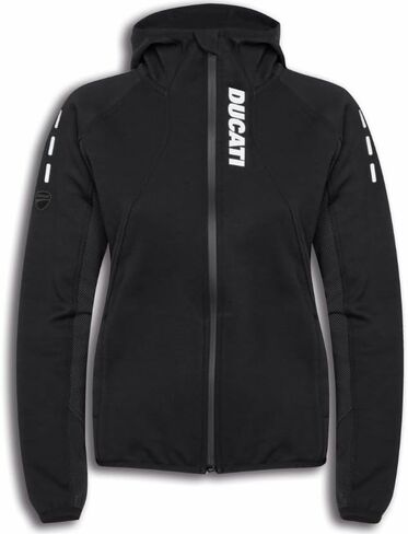 Ducati Reflex Attitude 2.0 Ladies Sweatshirt-S Black in Saudi Arabia