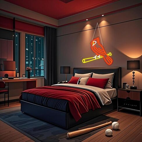 علامة البيسبول النيون لاستنزاف الجدار مع قوة USB ، والبيسبول الرياضية قابلة للبيسبول تضيء لافتات للهدايا ، وتجمعات المعجبين ببار الغرفة ، و Club Club LED Men Size: 14.17 * 12.72in in Kuwait
