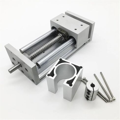 Electric Linear Guide Module Linear Stage SFU1605 C7 Cross Ball Screw SBR Guide Platform Sliding Table 100MM-50MM Stroke(300MM Stroke) in Saudi Arabia