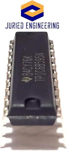 TPIC6B595N TPIC6B595 Power Logic 8-Bit Shift Register with 150mA/ch Breadboard-Friendly IC DIP-20 (Pack of 10) in Saudi Arabia
