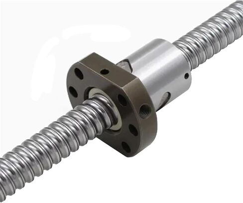 Linear Motion Ball Screw Precision Part SFU1610 Ball Screw 150 to 1000mm Rolled Ball Screw with Single Ball Nut for CNC Parts BK12 BF12 Standard End Machined(565mm) in Saudi Arabia