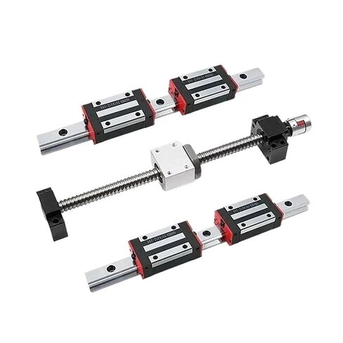 Double nut Ball Screw Control Machine 20mm Linear Rails HGR20 Square Guide with HGH20CA Carriages Slides with SFU1605 Ball Screw Kit(500MM) in Kuwait