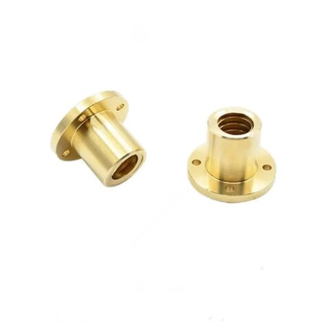 Linear Motion Ball Screw Precision Part 1pcs Stainless Steel Precision Trapezoidal Threaded Large Screw T14*3 Copper Nut(200mm) in Kuwait