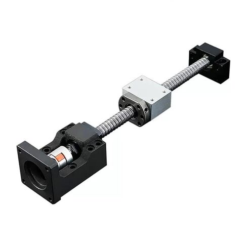 Double nut Ball Screw Control Machine 2Pc HGR20 Linear Guide+1Pc Ball Screw Set SFU2010+HGH20CA+HM15-57 L300-1000mm(300mm) in Kuwait