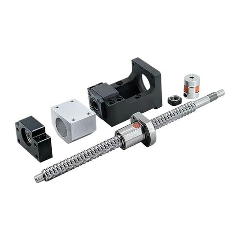 Double nut Ball Screw Control Machine 2Pc HGR20 Linear Guide+1Pc Ball Screw Set SFU2010+HGH20CA+HM15-57 L300-1000mm(300mm) in Kuwait