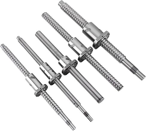 Metal Ball Screw nut Precision Ball Screw Round Hole Nut SFU1204 Module Screw(250mm) in Saudi Arabia
