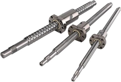 Metal Ball Screw nut Precision Ball Screw Round Hole Nut SFU1204 Module Screw(250mm) in Saudi Arabia